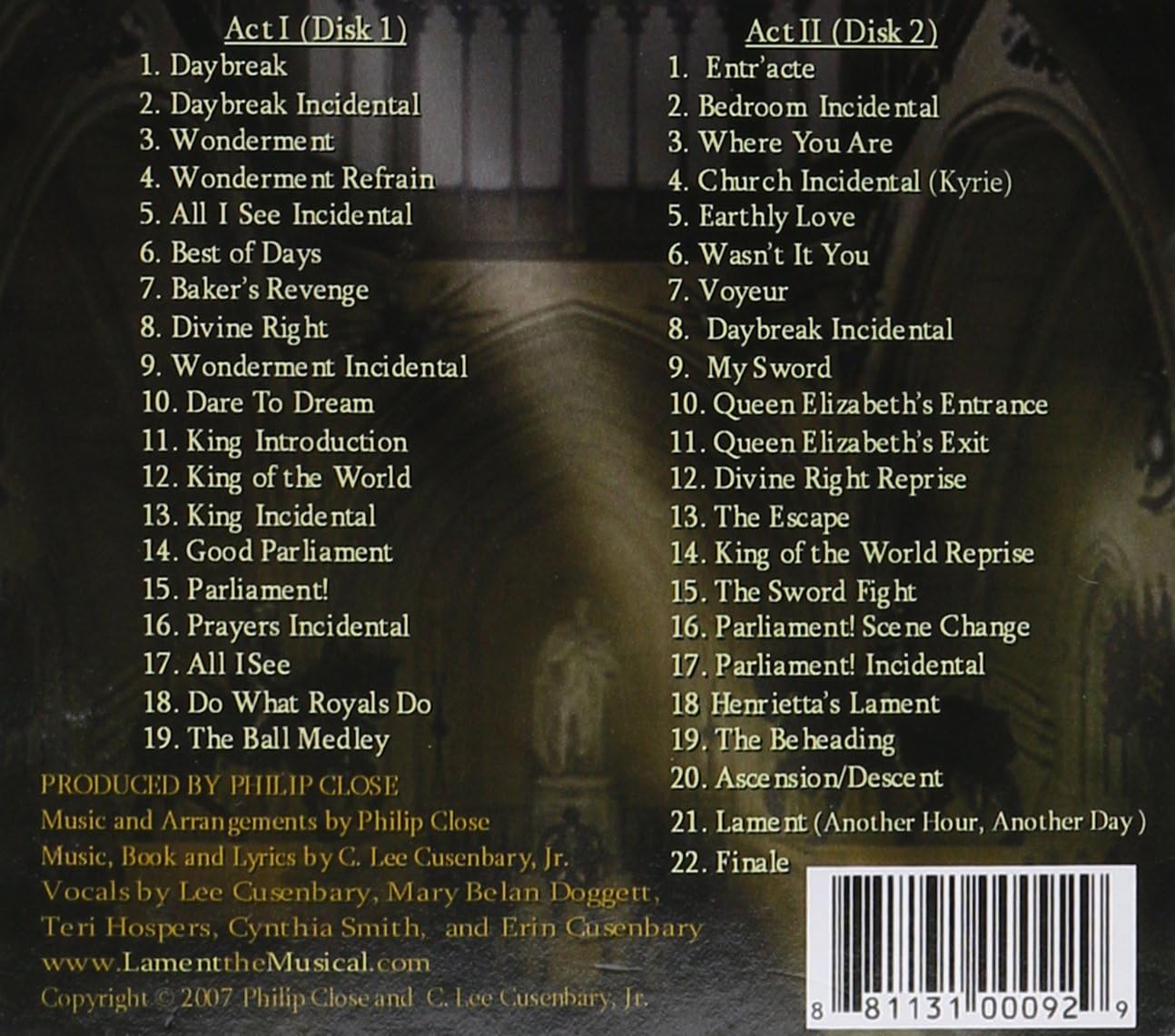 Lament-The Musical