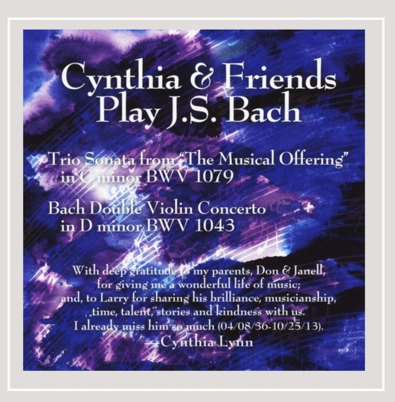 Cynthia & Friends Play Bach