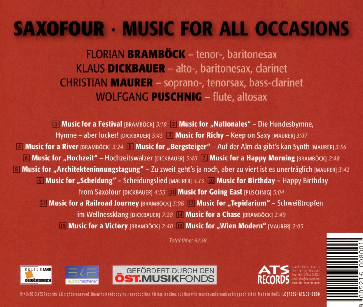 Music For All Occasions