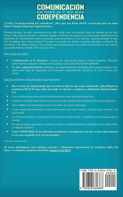 Comunicación en pareja y no más codependencia 2 libros en 1
