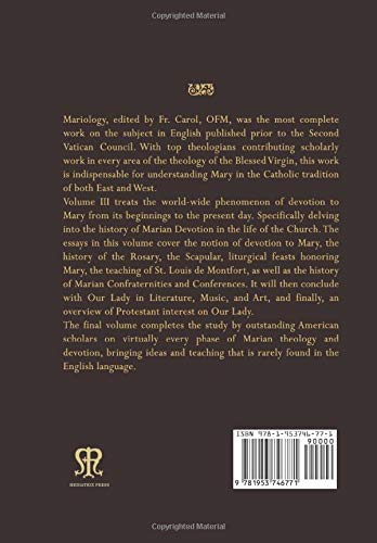 Mariology vol. 3