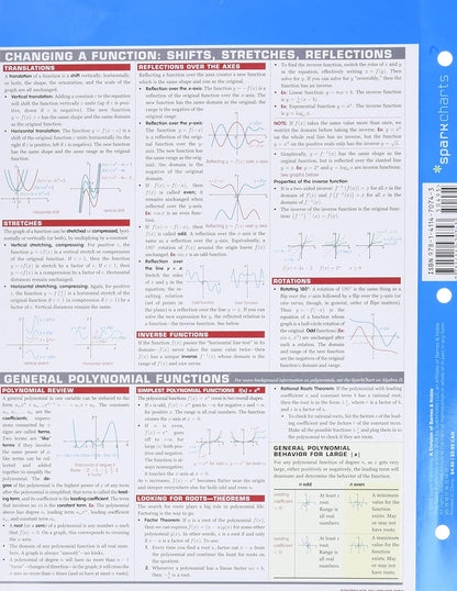 Sparkcharts Precalculus