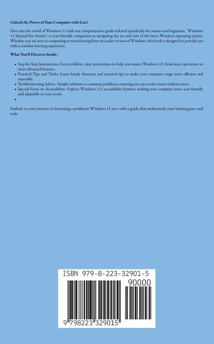 Windows 11 Manual For Seniors