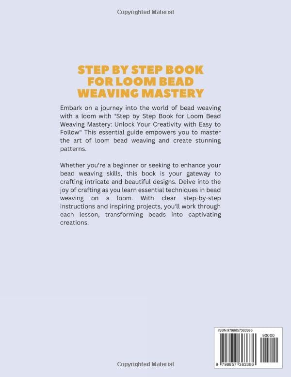 Step by Step Book for Loom Bead Weaving Mastery