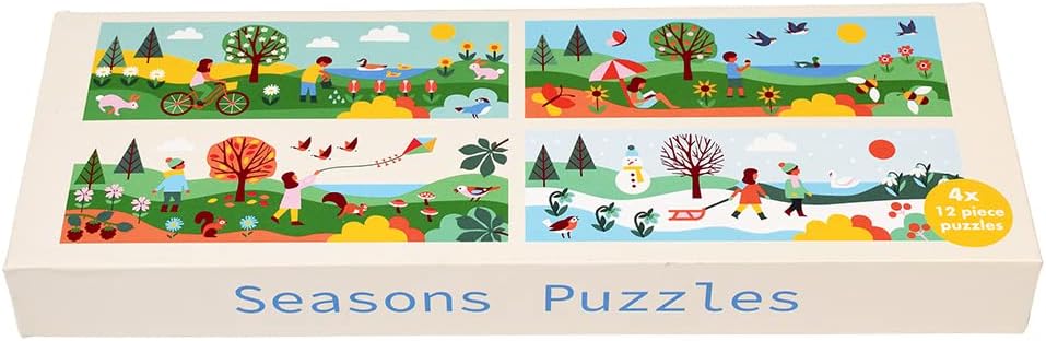 Four Seasons 12 Piece Puzzles