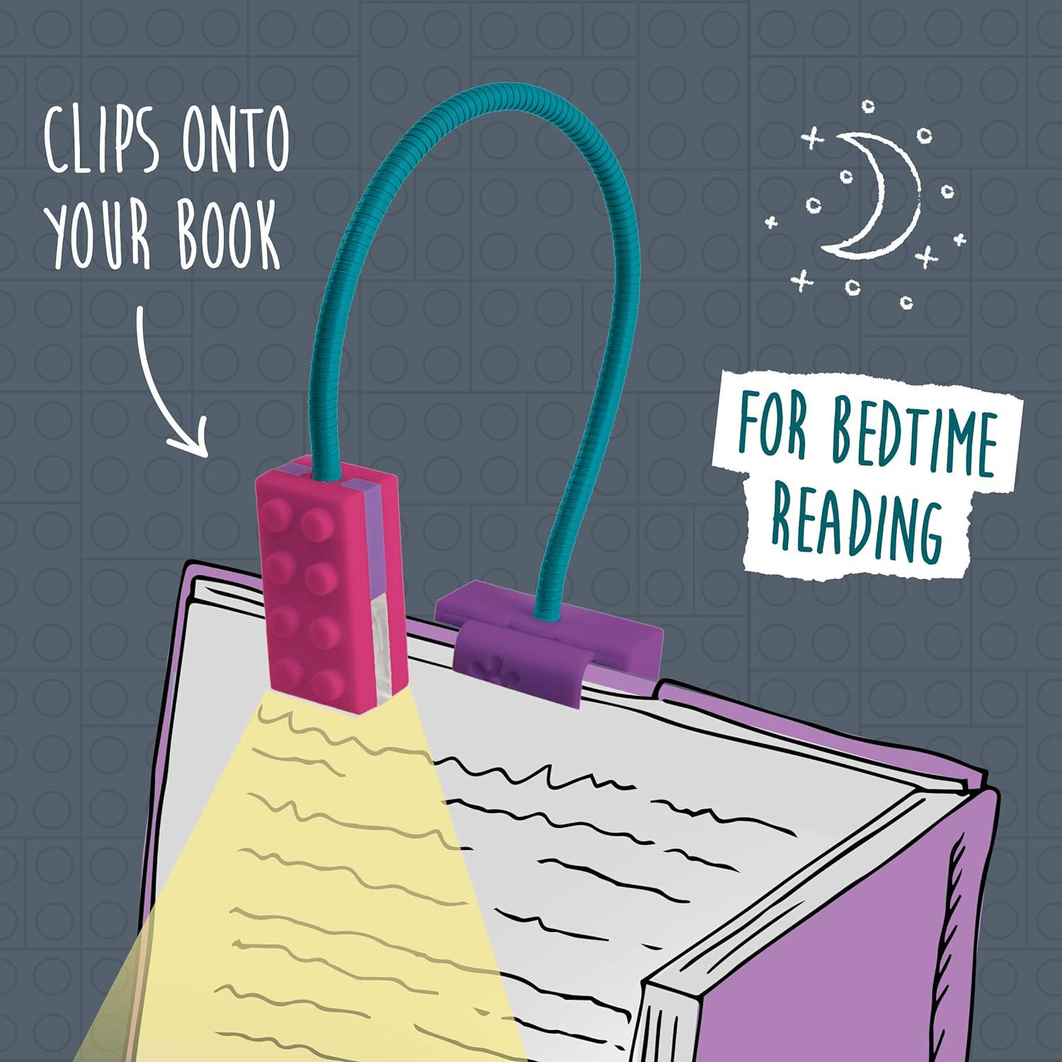 IF Blocky Book Light - Purple