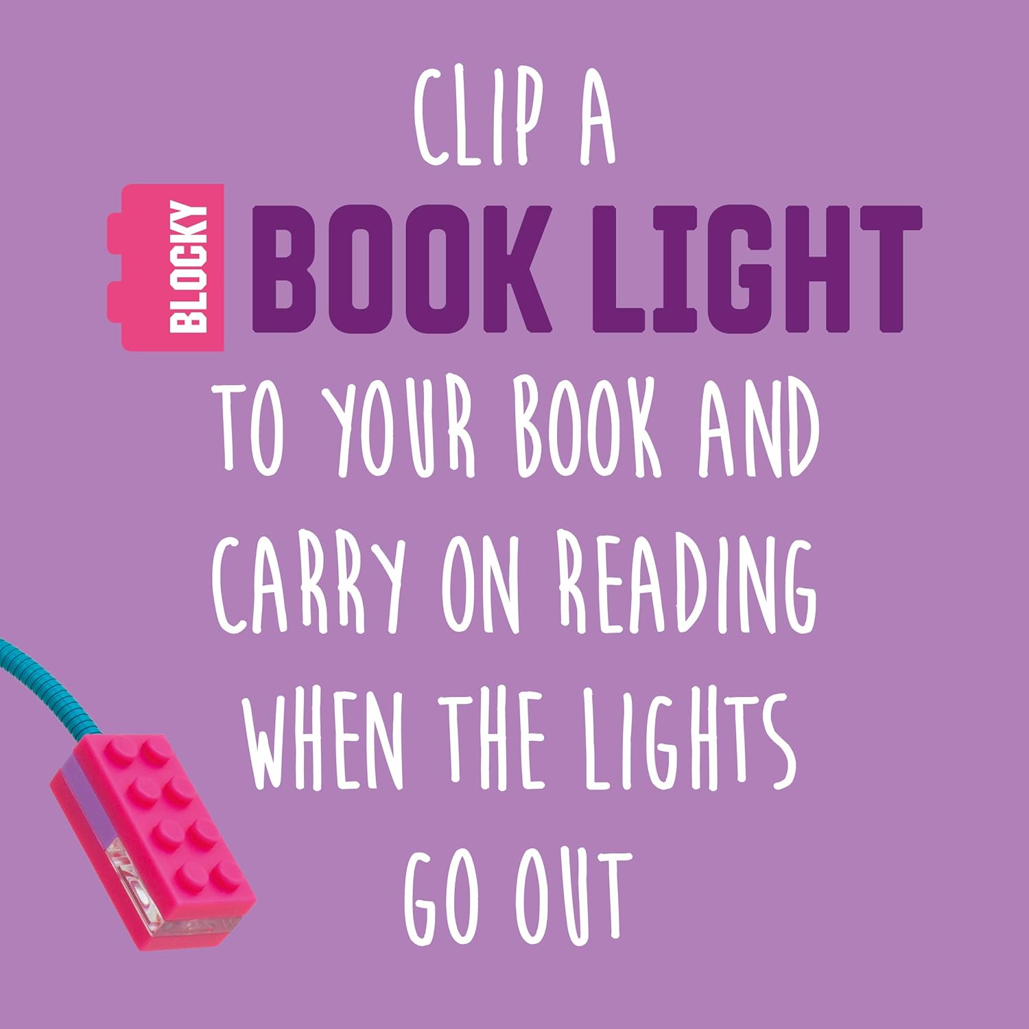 IF Blocky Book Light - Purple