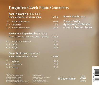Forgotten Czech Piano Concertos