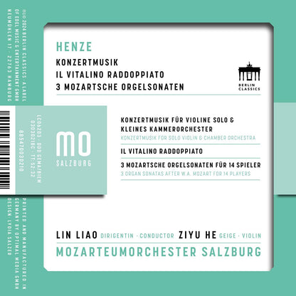 Henze: Konzertmusik/Il Vitalino Raddoppiato/...