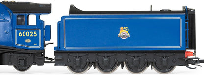 Hornby TT:120 Gauge TT3009TXSM BR-Klasse A4 Klasse 4-6-2 60025 'Falcon' Digital - Era 4 (Sound Fitted) Loco - Dampf für Modelleisenbahn-Sets
