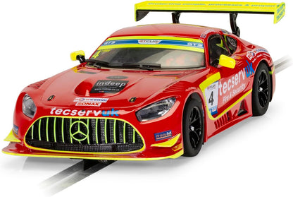 Scalextric Cars - C4332 Mercedes AMG GT3 - GT Cup 2022 - Grahame Tilley - Toy Slot Car for use Race Tracks or Set - Small Kids Gift Ideas for Boy/Girl Ages 5 Accessories