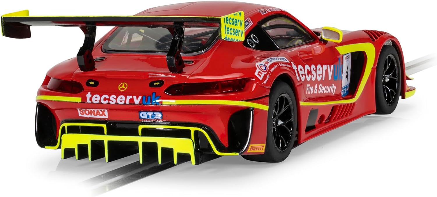 Scalextric Cars - C4332 Mercedes AMG GT3 - GT Cup 2022 - Grahame Tilley - Toy Slot Car for use Race Tracks or Set - Small Kids Gift Ideas for Boy/Girl Ages 5 Accessories