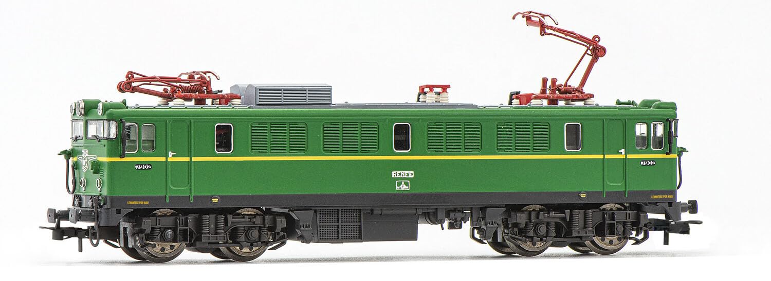 Electrotren HE2018 RENFE, 4-axle Electric Locomotive Class 279, Original Green-Yellow Livery, ep. III