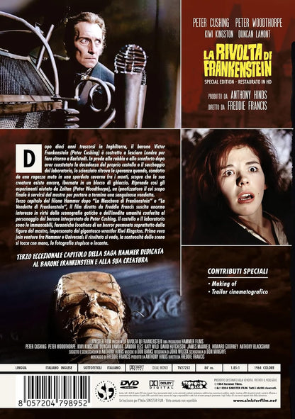 Rivolta Di Frankenstein (La) (Special Edition) (Restaurato In Hd