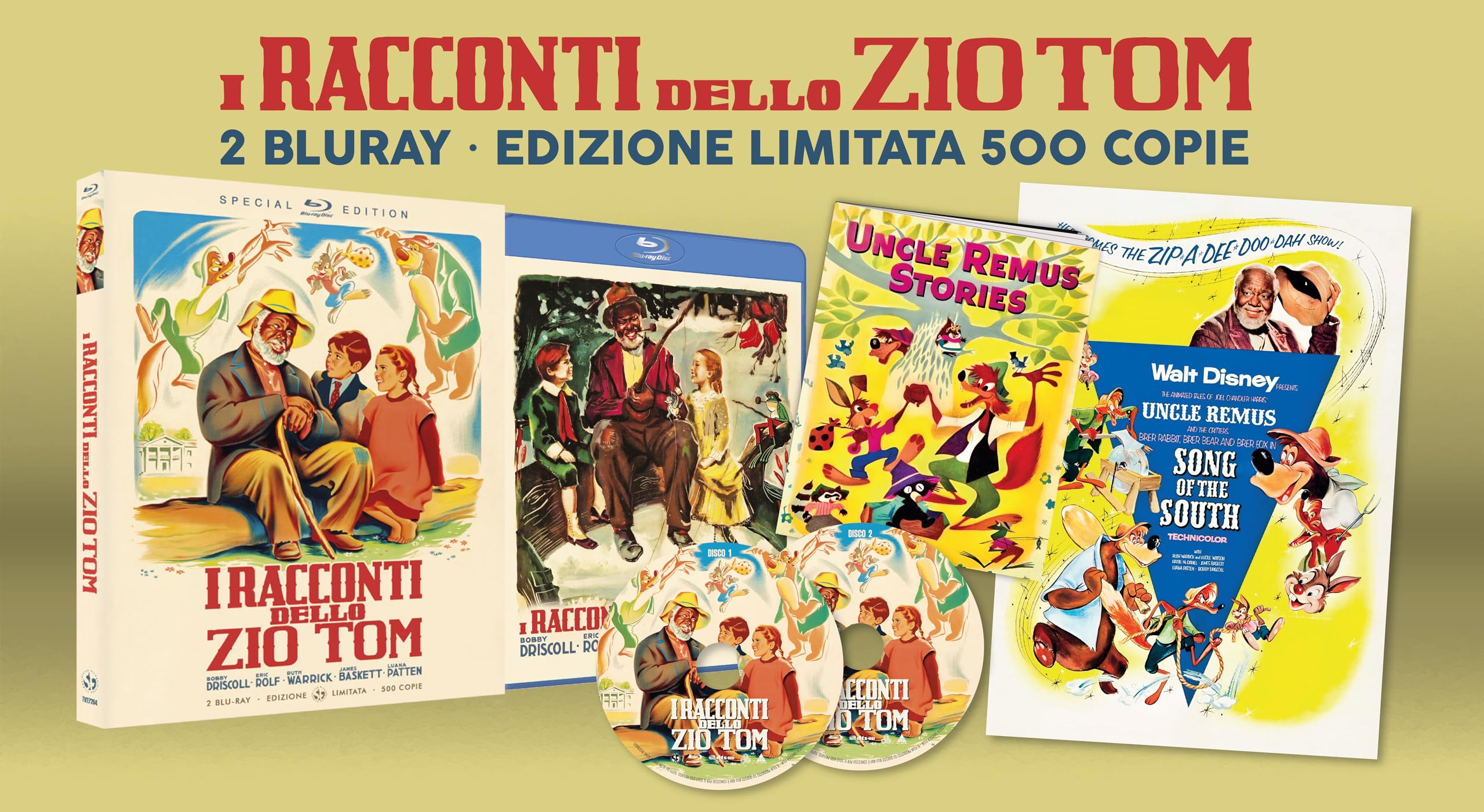 Racconti Dello Zio Tom (I) (Special Limited Edition 500 Copie) (2 Blu-Ray)