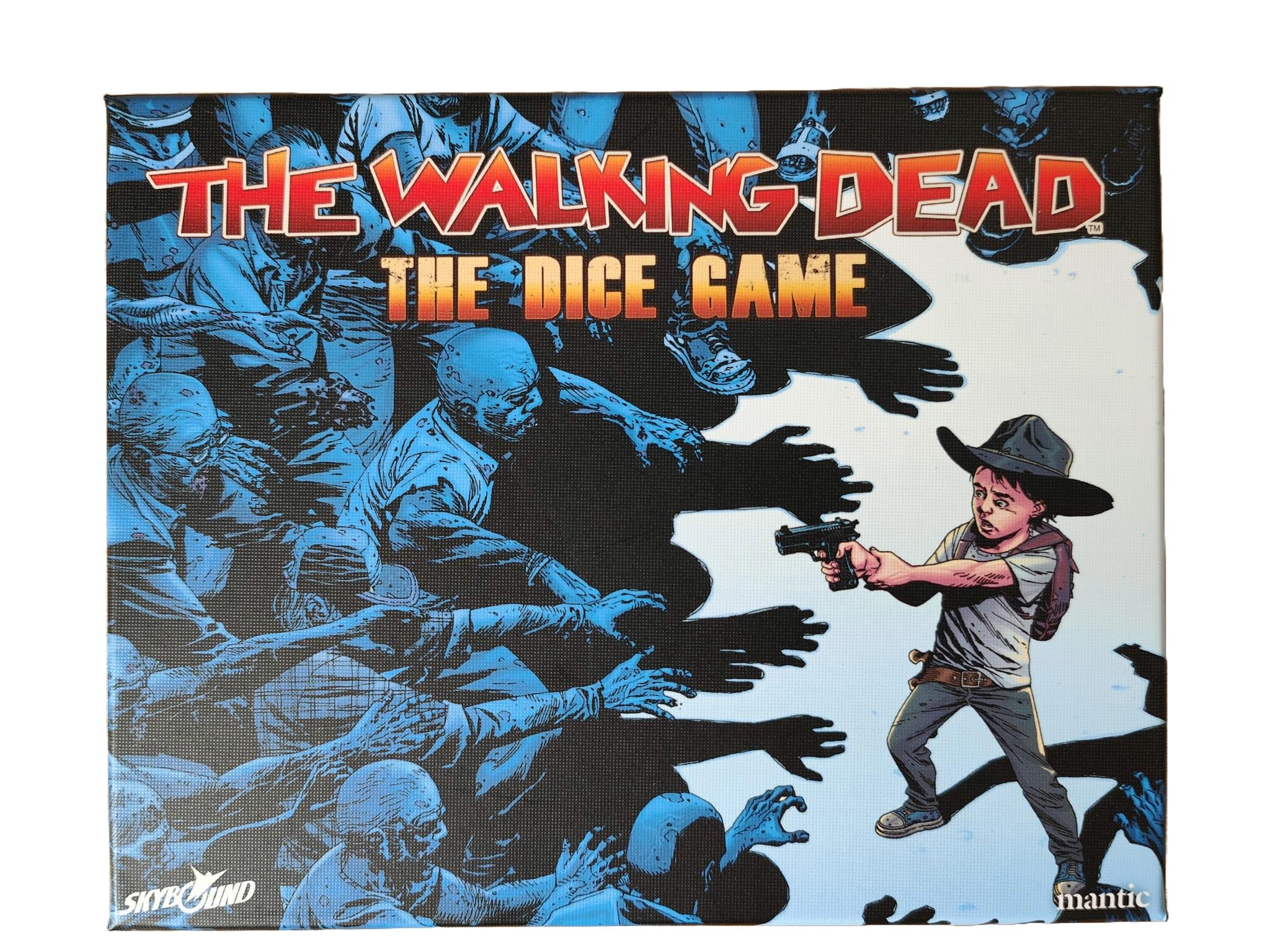 Mantic Games: The Walking Dead: The Dice Game - Fast Paced Push Your Luck Dice Rolling Game, Comic Book Card & Dice Battle Game, Ages 10+, 2+ Players