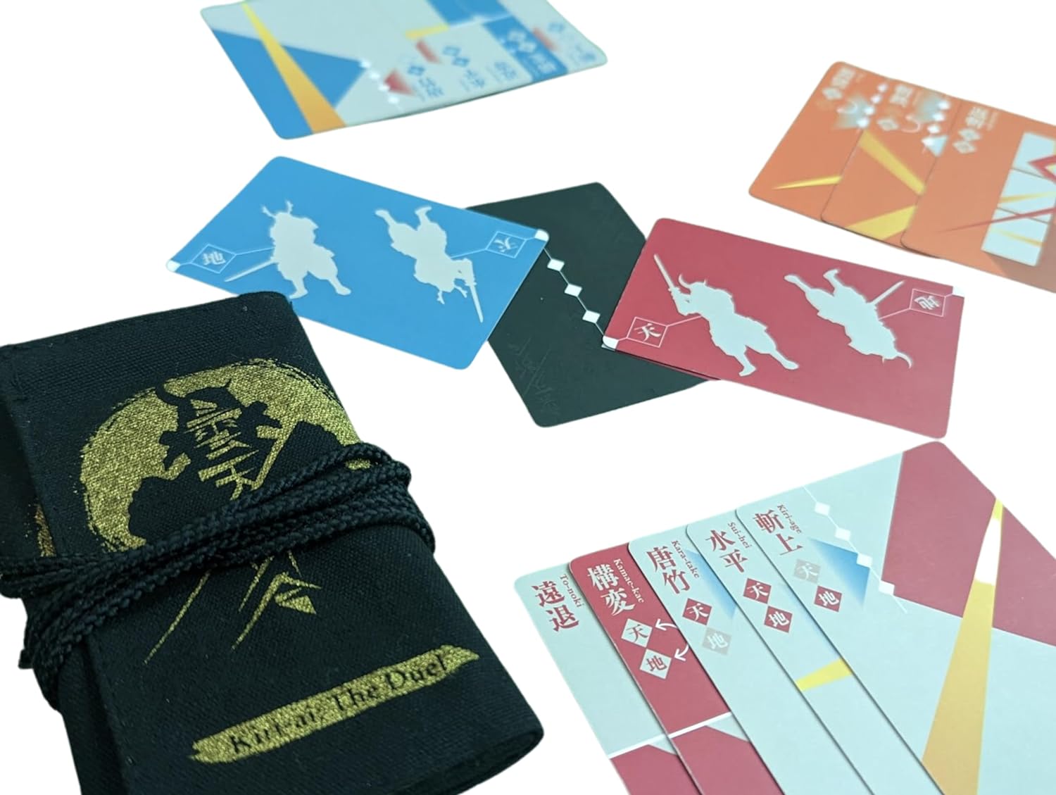 Kiri-AI The Duel Juego de cartas (edición de cartera) - Duelo samurai rápido para dos jugadores, juego de estrategia para niños y adultos, a partir de 13 años, 2 jugadores, 5 a 10 minutos de juego