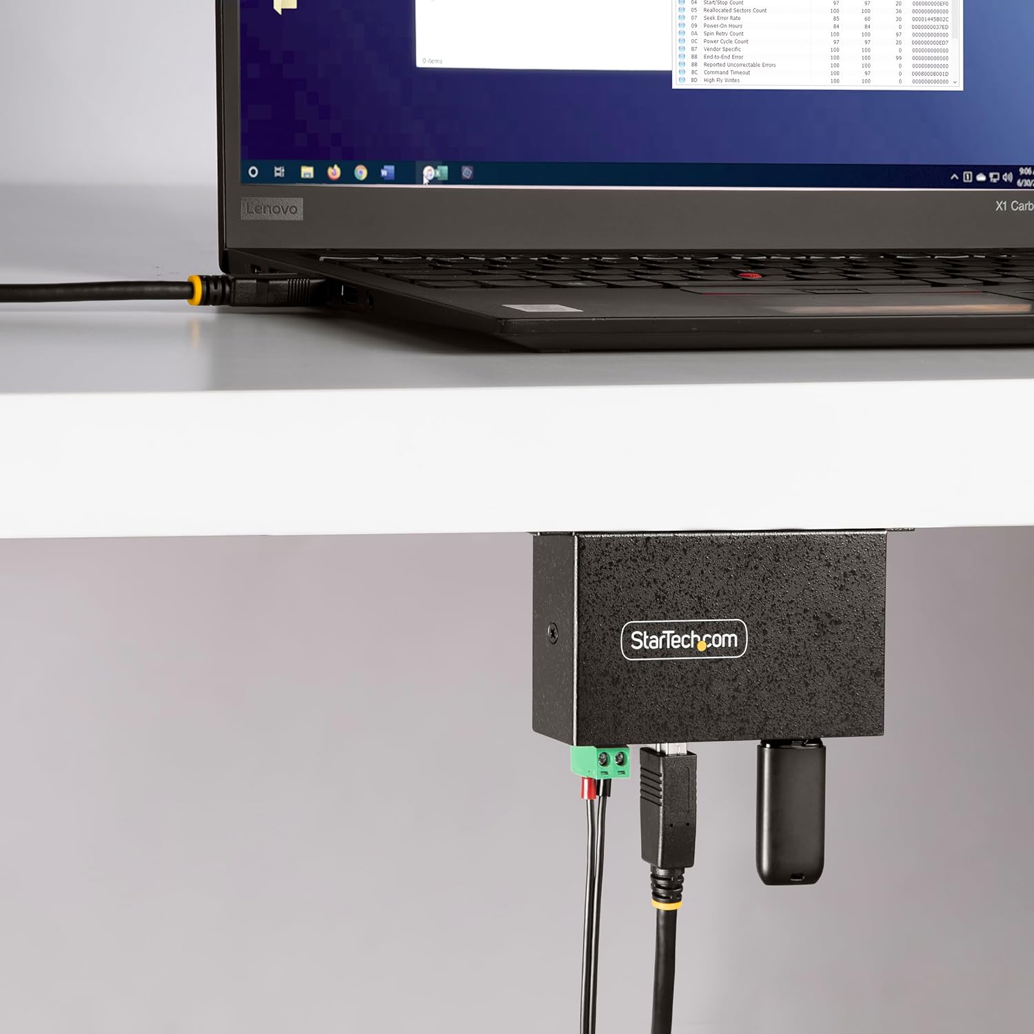 StarTech.com 4-Port Managed USB Hub with 4x USB-A, Heavy Duty with Metal Industrial Housing, ESD & Surge Protection, Wall/Desk/Din-Rail Mountable, USB 3.0/3.1/3.2 Gen 1 5Gbps (5G4AINDRM-USB-A-HUB