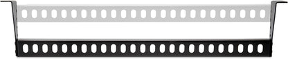 StarTech.com 1U Rack Mountable Cable Lacing Bar w/Adjustable Depth, Cable Support Guide For Organized 19" Racks/Cabinets, Horizontal Cable Guide For Patch Panels/Switches/PDUs (12S-CABLE-LACING-BAR