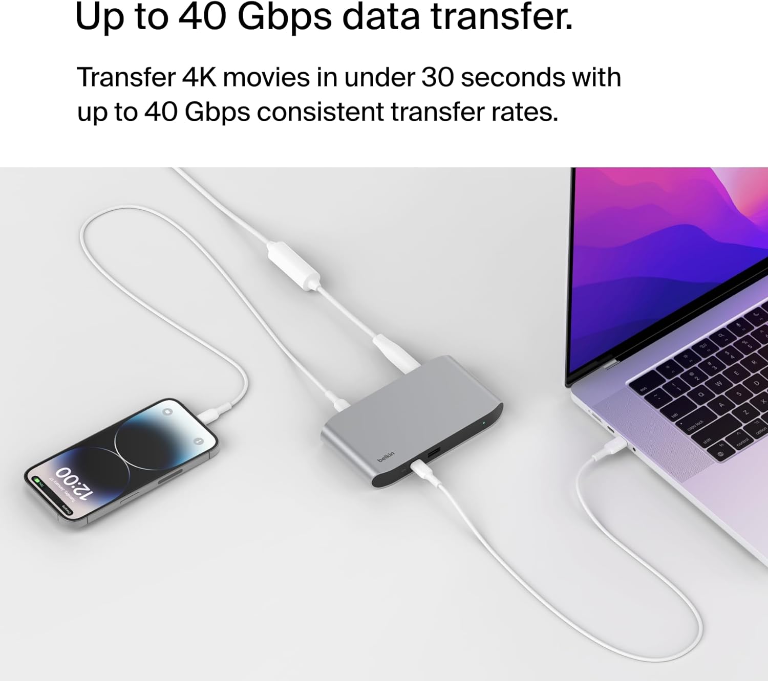 Connect 5-In-1 Thunderbolt 4 Hub