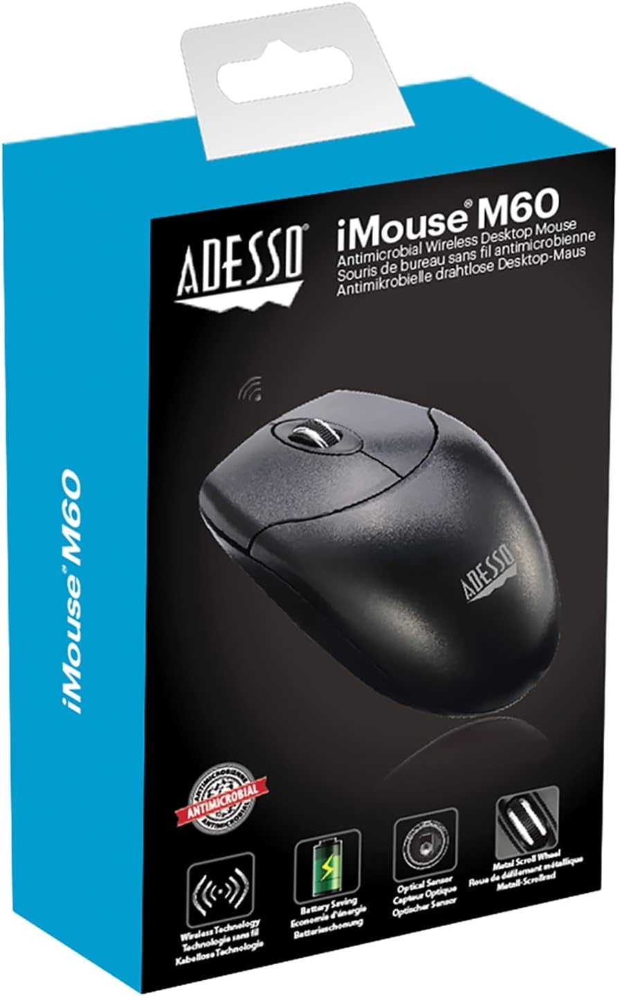 Antimicrobial Wireless Desktop Mouse