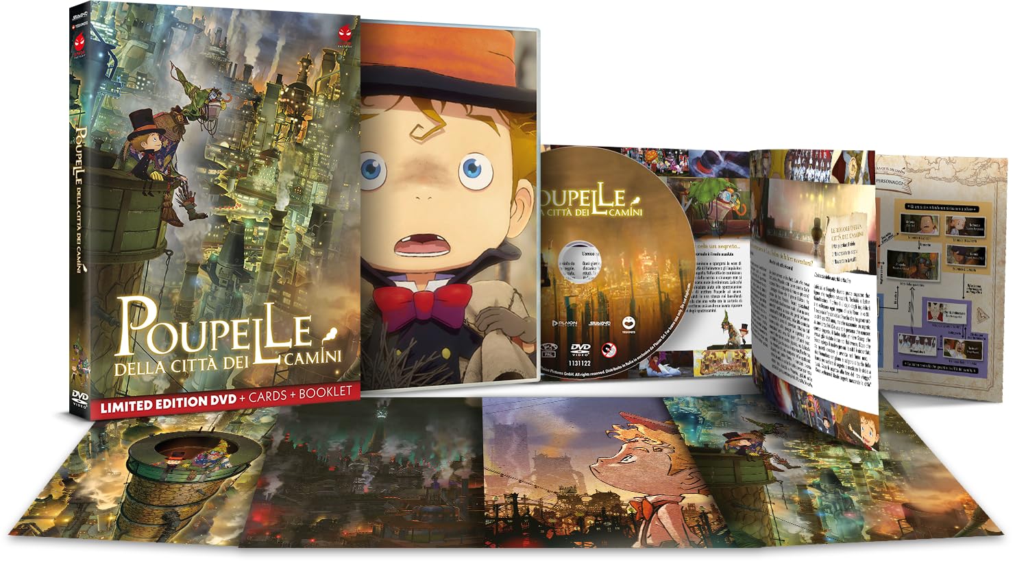 Poupelle Della Città Dei Camini (DVD + 4 Cards + Booklet)