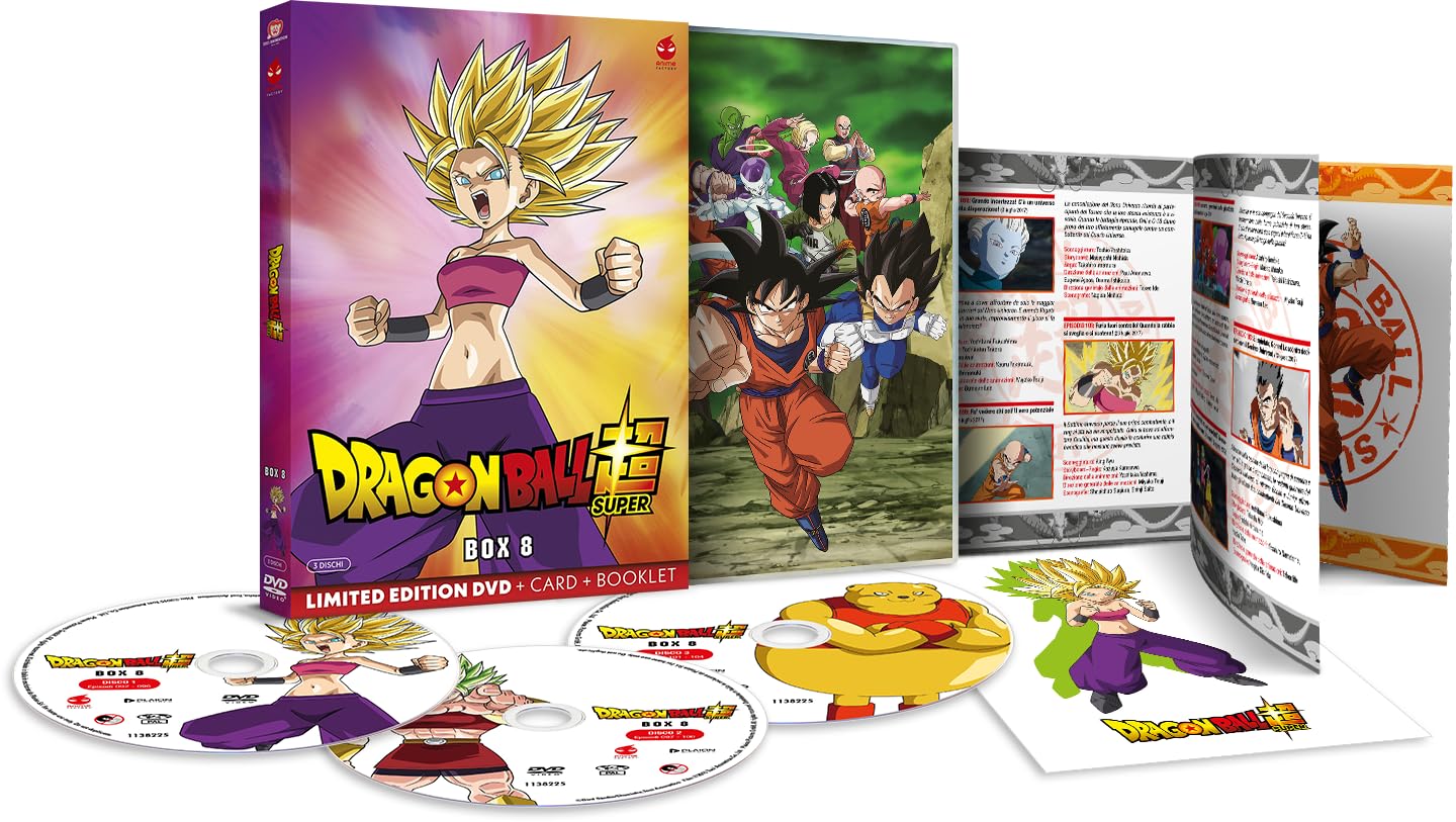 Dragon Ball Super Box 08 (3 Dvd) - (Italian Import)