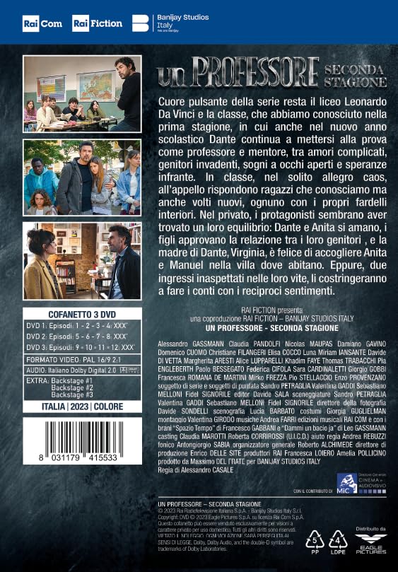Un Professore - Stagione 2 - (3 Dvd)