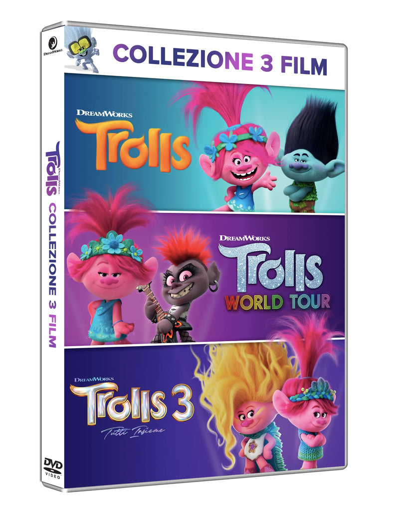 TROLLS - COFANETTO 3 FILM DVD