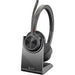 Poly - Voyager 4320 UC Wireless Headset + Charge Stand (Plantronics) - Headphones with Boom Mic - Connect to PC/Mac via USB-A Bluetooth Adapter, Cell Phone via Bluetooth - Works with Teams, Zoom &More