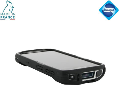 Mobilis Reinforced Case for Zebra Terminal TC51 TC52 TC56 TC57, Reinforced Protective Case Made in France Compatible with Zebra TC5X, Black
