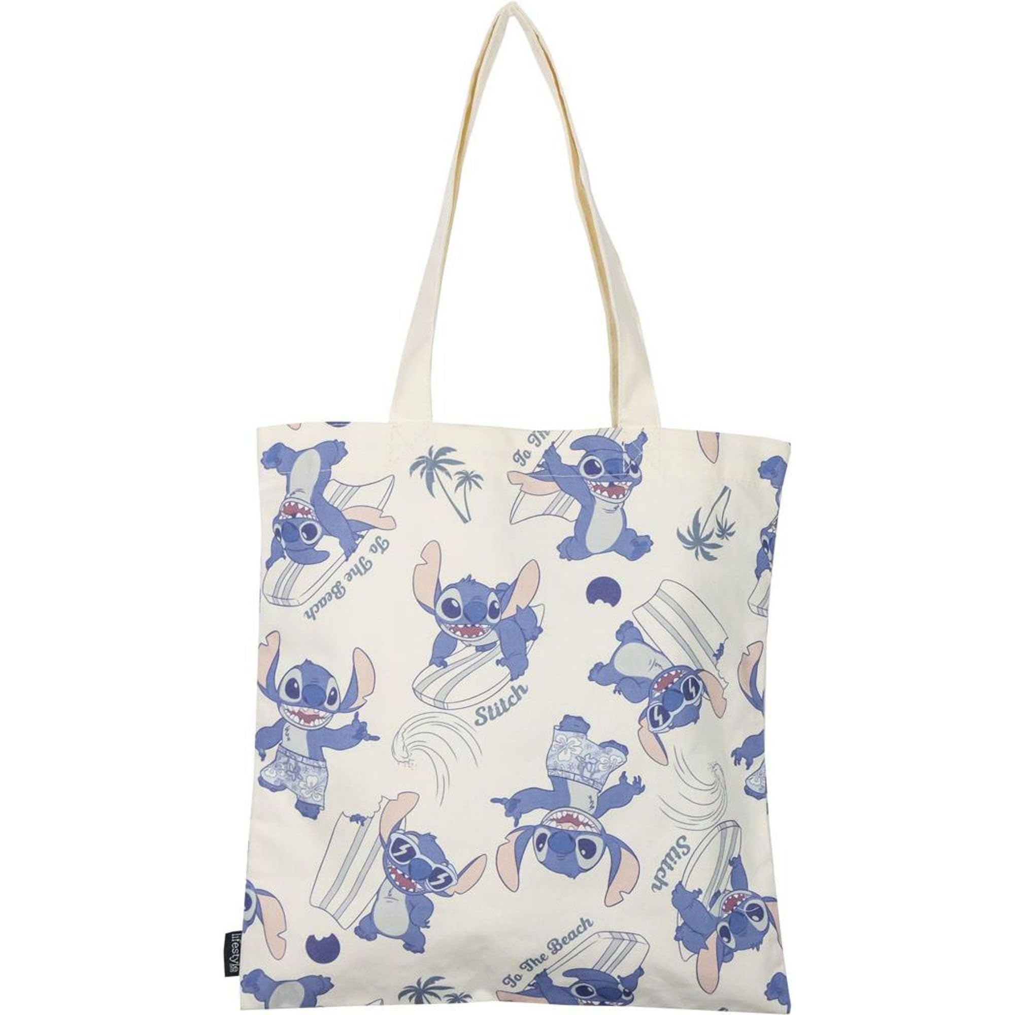 STITCH Shopping Bag Blue 36 x 39 x 0.5 cm