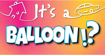 Rio Grande Games: It's A Balloon - Word Guessing Drawing Game, Hilarious Party Game, Interactive Family Game, Ages 8+, 3-8 Players, 15-30 Min