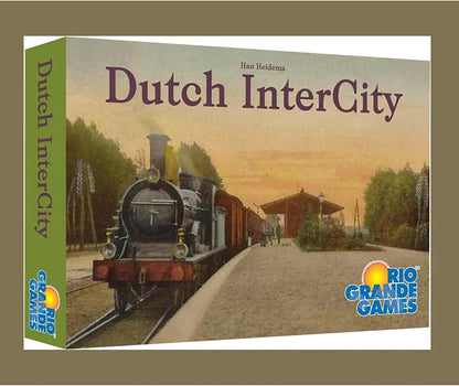 Rio Grande Games Dutch Intercity, 3-6 Players, Train Games, Home, Indoor