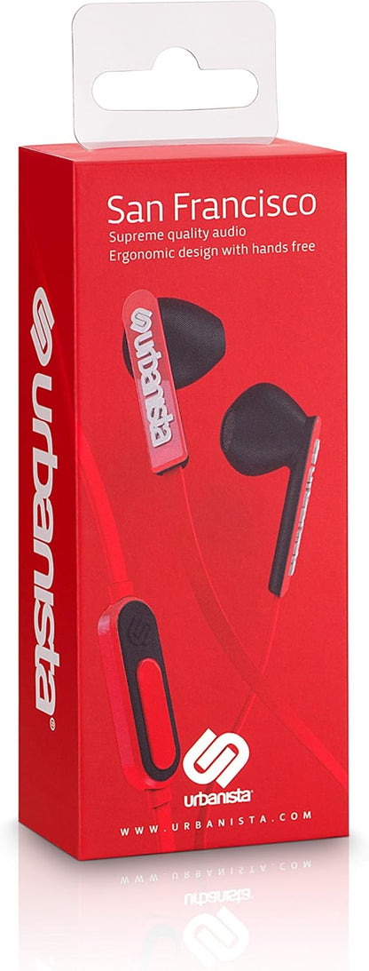 urbanista San Francisco In-Ear Headphone - Red Snapper
