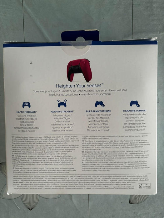 Sony Official PlayStation 5 - DualSense Wireless Controller - Cosmic Red (PS5