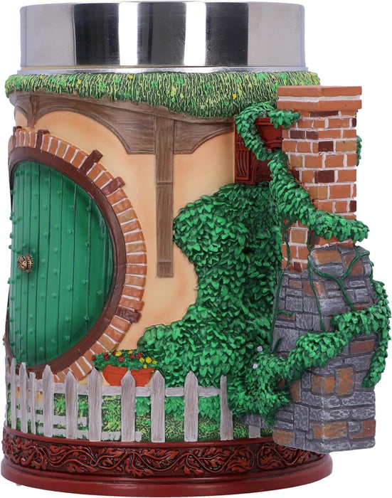 Nemesis Now Il Signore degli Anelli The Shire Tankard 15,5 cm, Resina, Prodotto con Licenza Ufficiale Il Signore degli Anelli, Dettaglio True to The Shire™, Cast in resina di alta qualità,