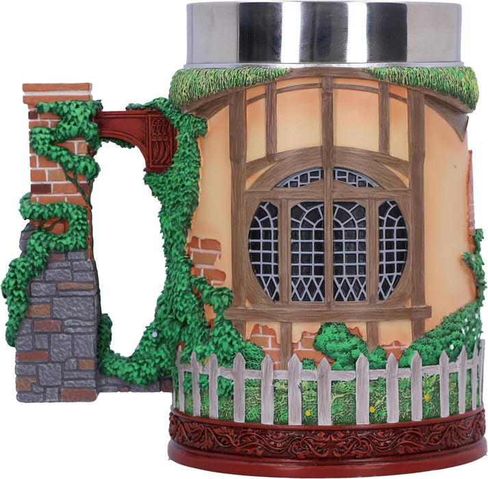 Nemesis Now Il Signore degli Anelli The Shire Tankard 15,5 cm, Resina, Prodotto con Licenza Ufficiale Il Signore degli Anelli, Dettaglio True to The Shire™, Cast in resina di alta qualità,