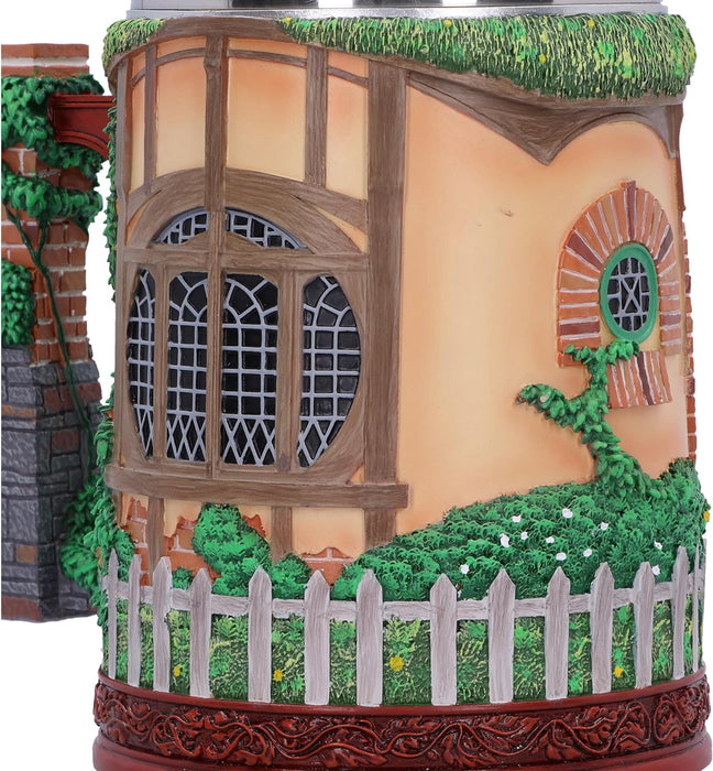 Nemesis Now Il Signore degli Anelli The Shire Tankard 15,5 cm, Resina, Prodotto con Licenza Ufficiale Il Signore degli Anelli, Dettaglio True to The Shire™, Cast in resina di alta qualità,