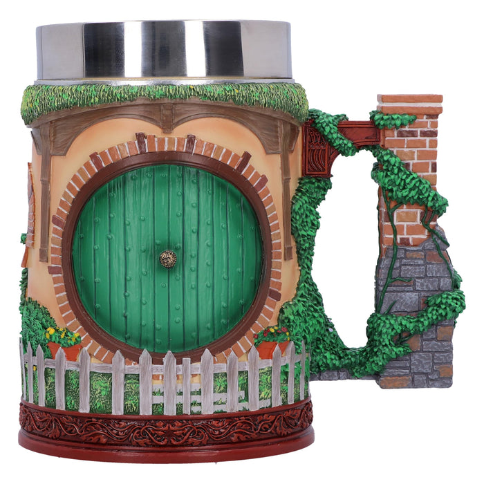 Nemesis Now Il Signore degli Anelli The Shire Tankard 15,5 cm, Resina, Prodotto con Licenza Ufficiale Il Signore degli Anelli, Dettaglio True to The Shire™, Cast in resina di alta qualità,