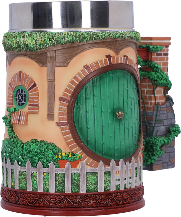 Nemesis Now Il Signore degli Anelli The Shire Tankard 15,5 cm, Resina, Prodotto con Licenza Ufficiale Il Signore degli Anelli, Dettaglio True to The Shire™, Cast in resina di alta qualità,