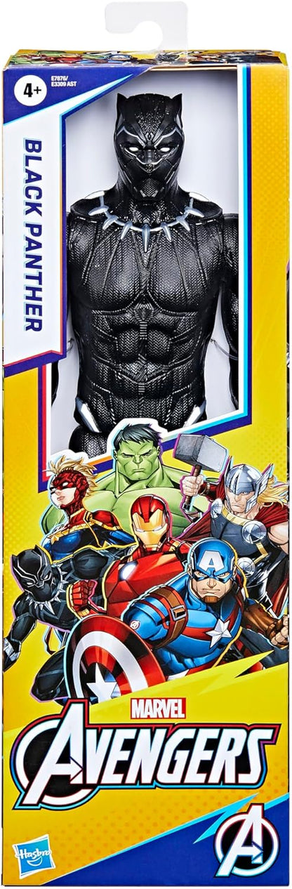Avengers - Black Panther (Action figure 30 cm con blaster Titan Hero Blast Gear