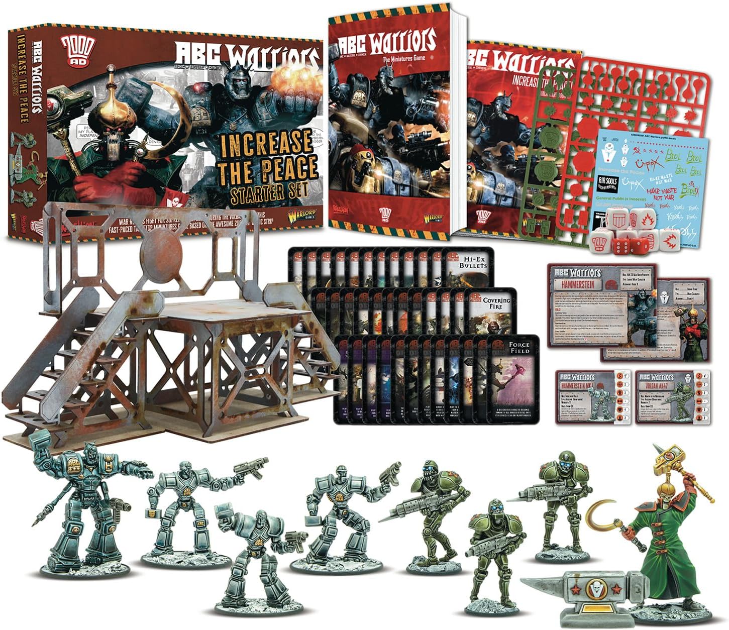 Warlord Games ABC Warriors: Increase the Peace Starter Game