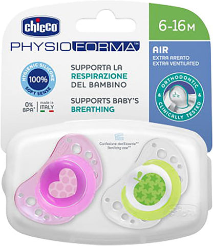 Chicco - Pacifier Extra Air Girl 6-16M