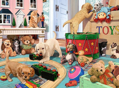 Ravensburger 12000865 Puppies Playtime 150 Piece Jigsaw Puzzle for Kids Age 7 Years Up, Multicolour, One Size