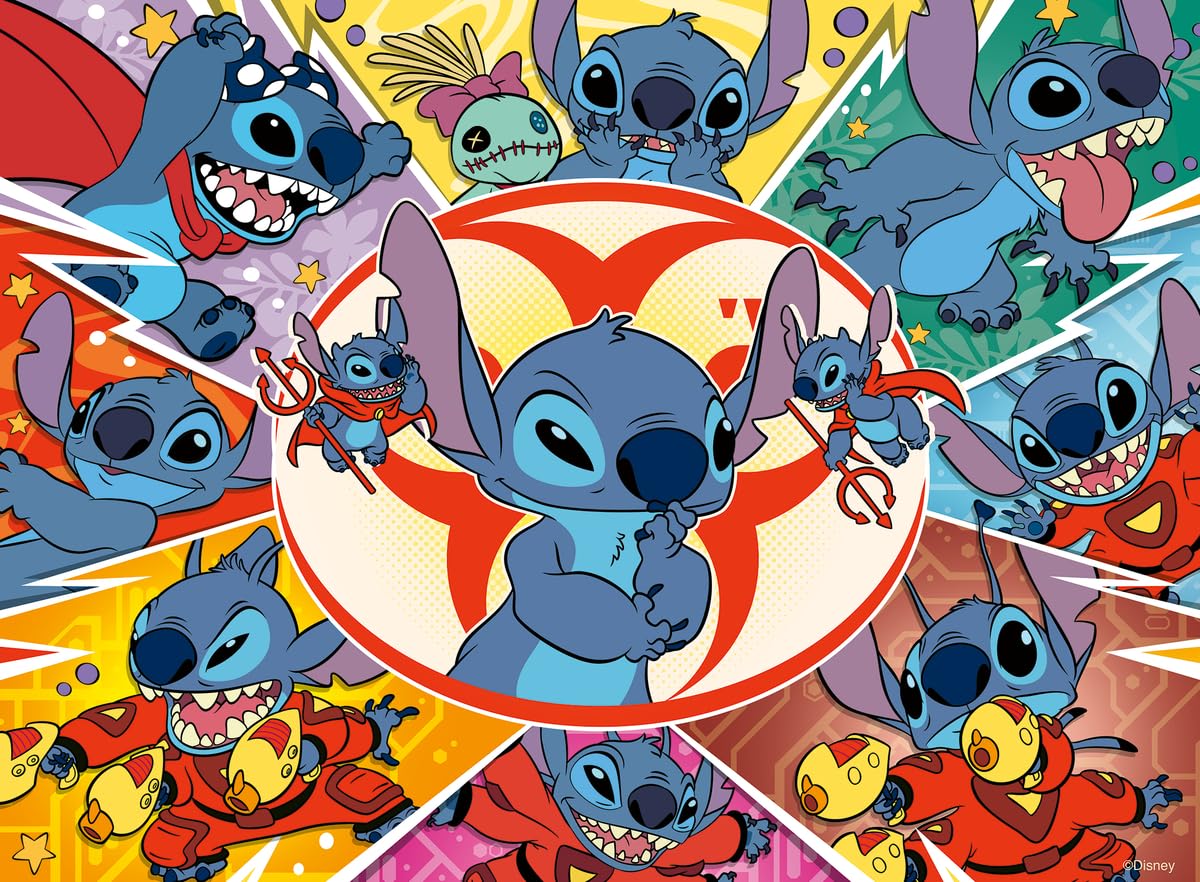 Ravensburger Disney Stitch Jigsaw Puzzle for Kids Age 6 Years Up - 100 Pieces XXL - Lilo