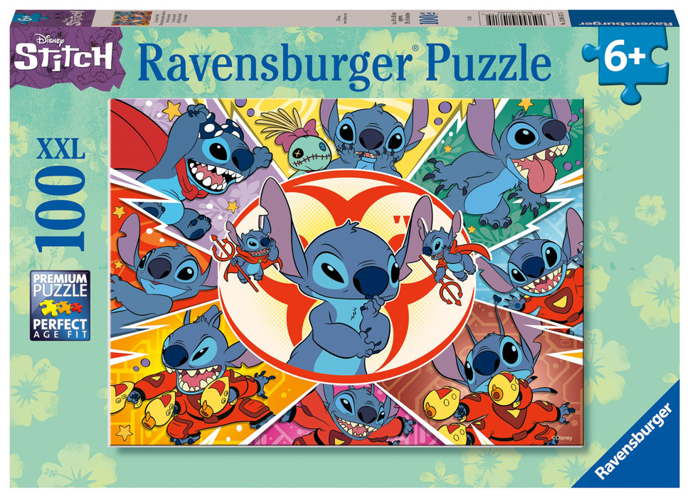 Ravensburger Disney Stitch Jigsaw Puzzle for Kids Age 6 Years Up - 100 Pieces XXL - Lilo