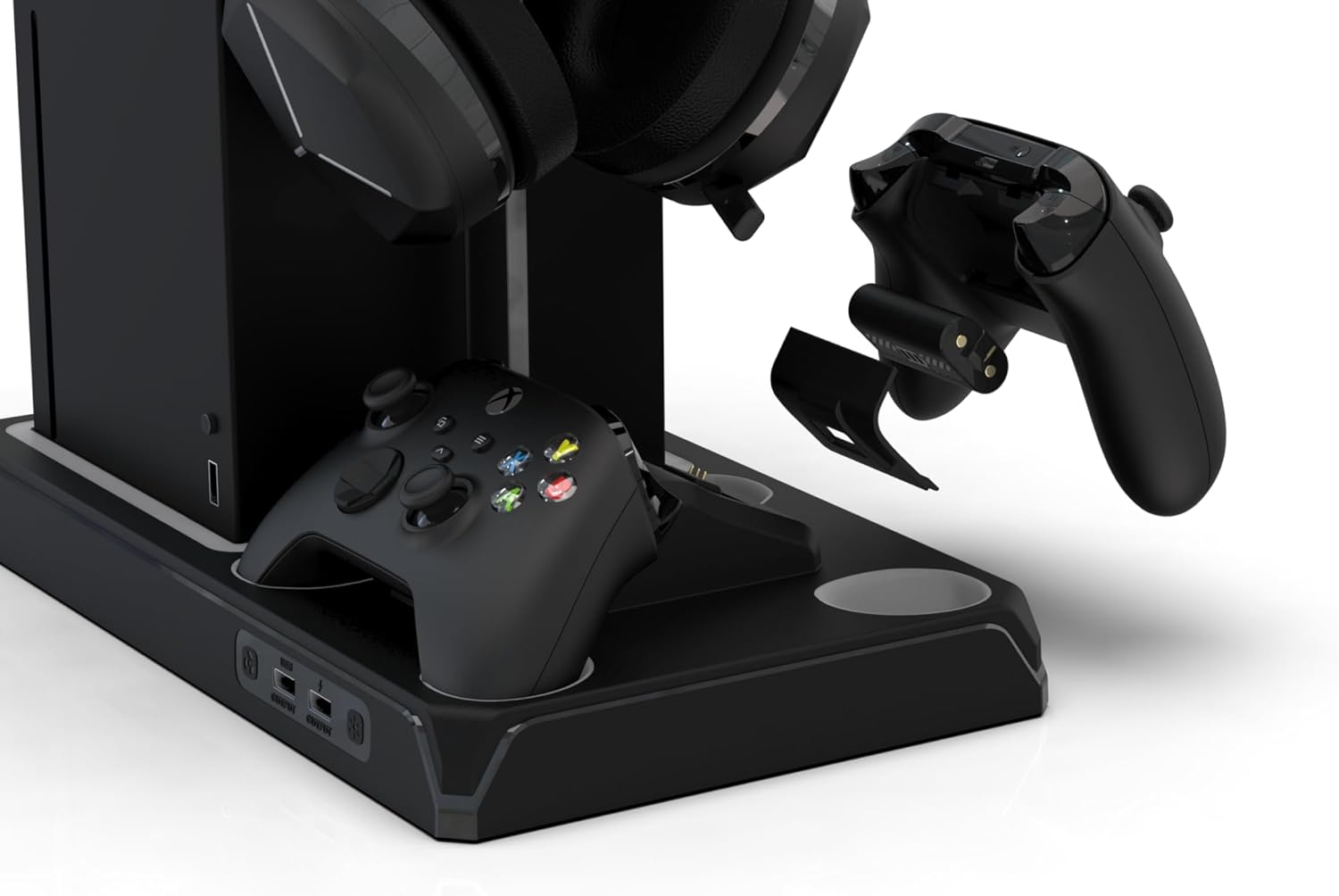 Imp Gaming DLX LED Twin Charging Tower With Cooling Fans & Game Storage Stand Xbox Series X Xbox Series X Multi Colour