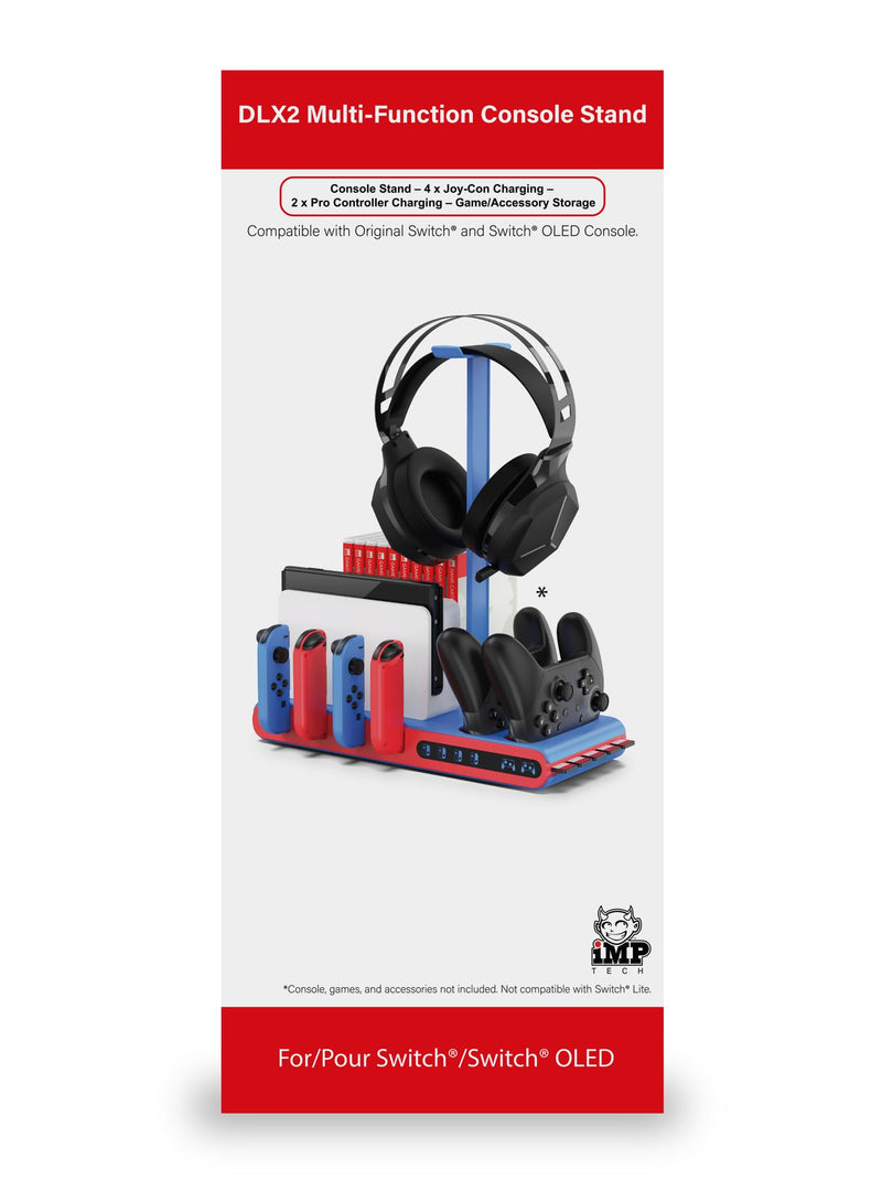 Imp Gaming DLX2 Multifunktions-Ladeständer Nintendo Switch