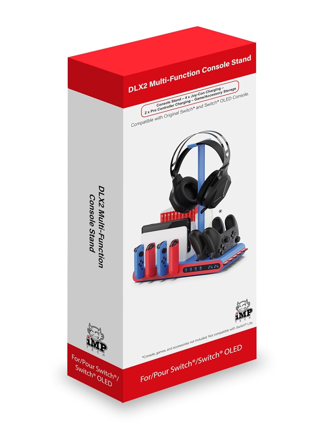 Imp Gaming DLX2 Multifunktions-Ladeständer Nintendo Switch